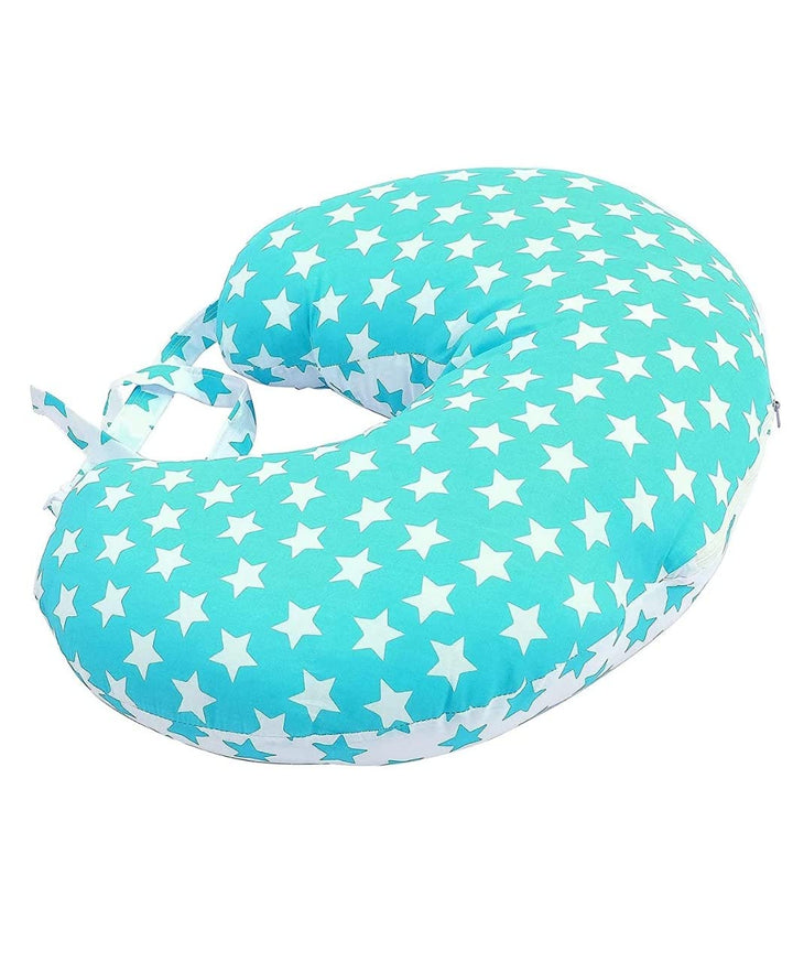 Portable Baby Breast Feeding Pillow for New Born Baby | Infant Baby Nursing Feeding Pillow for Breastfeeding with Removable Cover, Cotton Pillow | Feeding Pillow for New Born Baby
