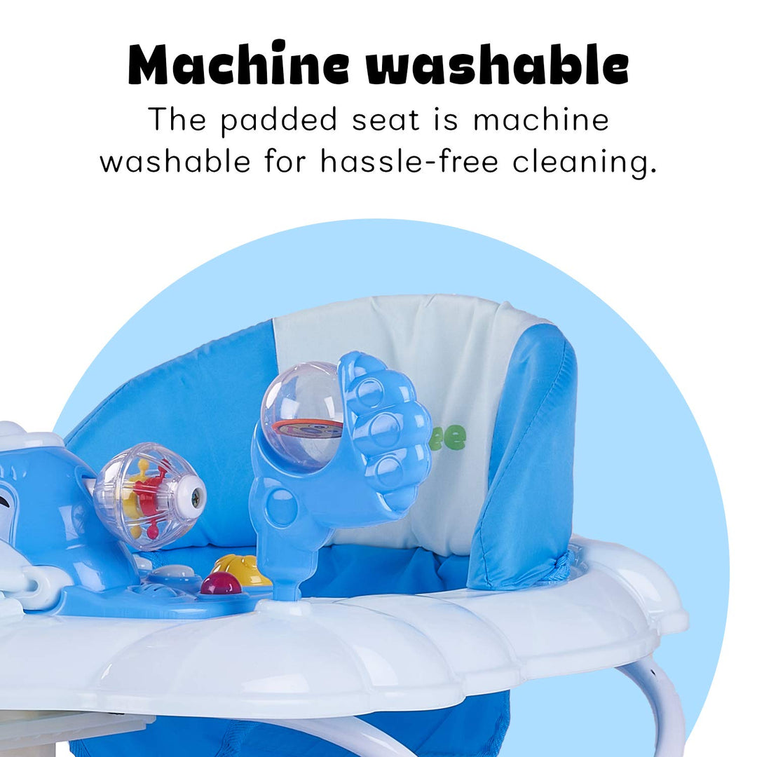 Cheezy Baby Walker Cum Rocker for Baby, Kids Walker with Height Adjustable