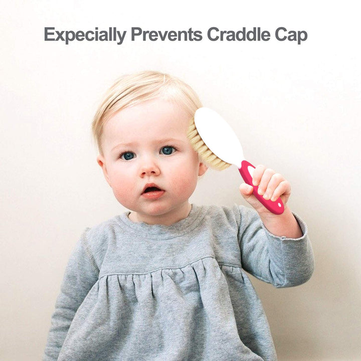 Comb and Brush Set Baby Care Grooming Set for Newborns Assorted Color