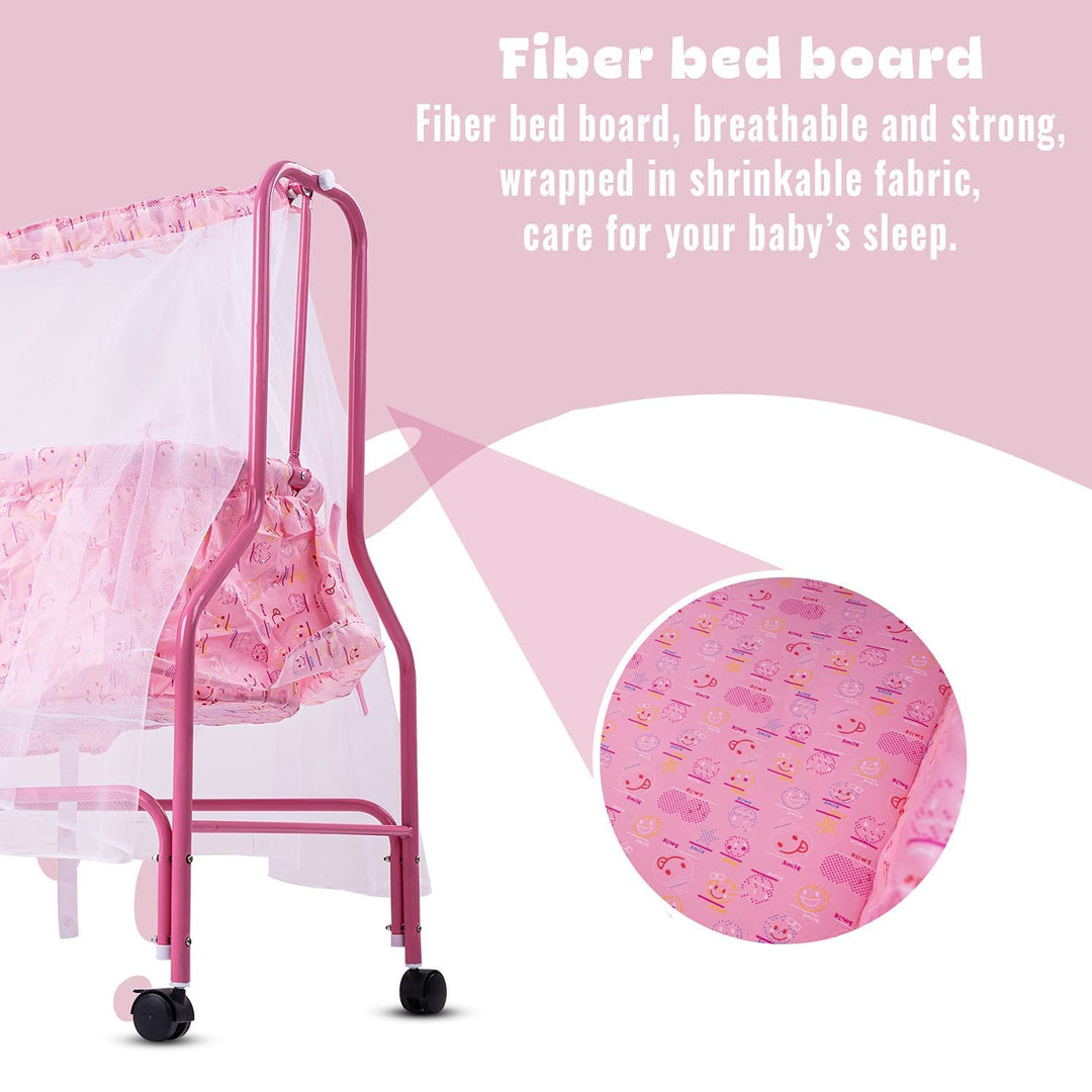 Cradle for Baby/Infants-Baby Swing Cradle Toddler Bassinet Bed & Crib with Mosquito Net for Sleeping Baby Swing Cradle for Toddler Boys and Girls 0 to 12 Months
