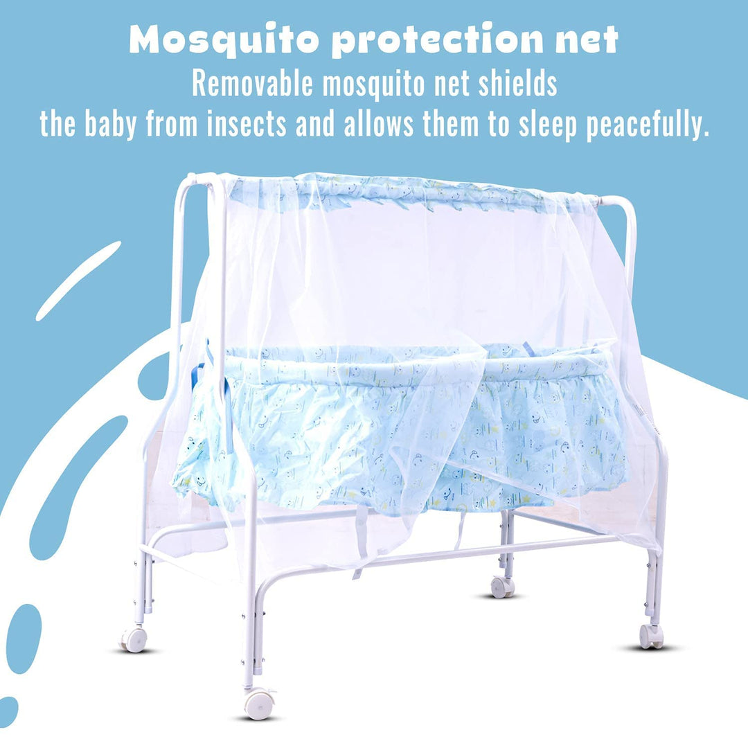 Cradle for Baby/Infants-Baby Swing Cradle Toddler Bassinet Bed & Crib with Mosquito Net for Sleeping Baby Swing Cradle for Toddler Boys and Girls 0 to 12 Months
