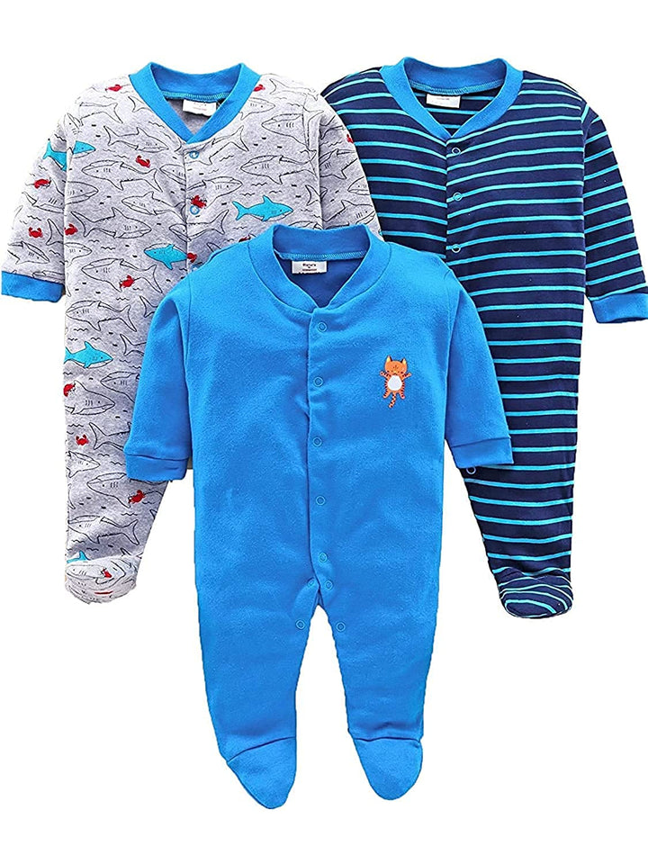 Cotton Full Sleeve Baby Bodysuits Romper for New Born