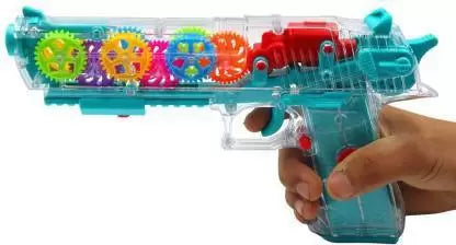 GEAR LIGHT GUN WITH LIGHT MUSIC FOR KIDS Guns & Darts (Multicolor)  (Multicolor)