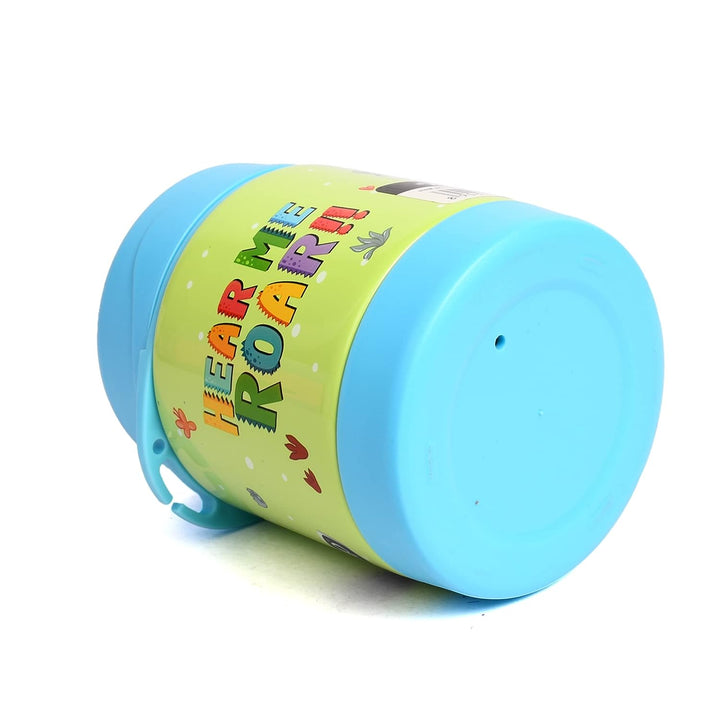 YOUP Stainless Steel Insulated Purple Pink Color Food Jar with Fork MUNCHKIN-325 ml