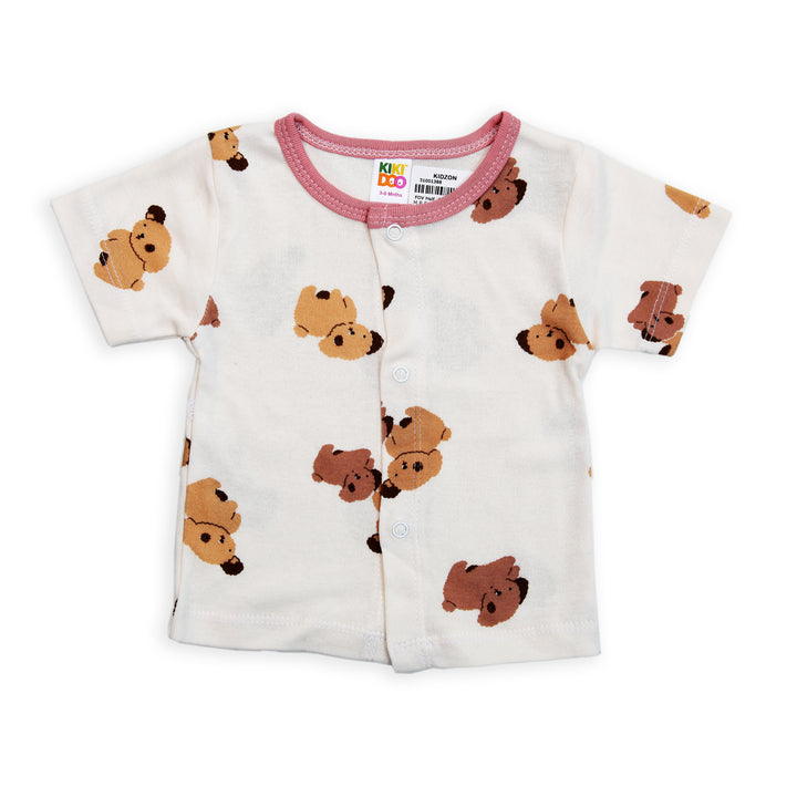 NEW BORN BABY BOYS/GIRLS COTTON HALF SLEEVE