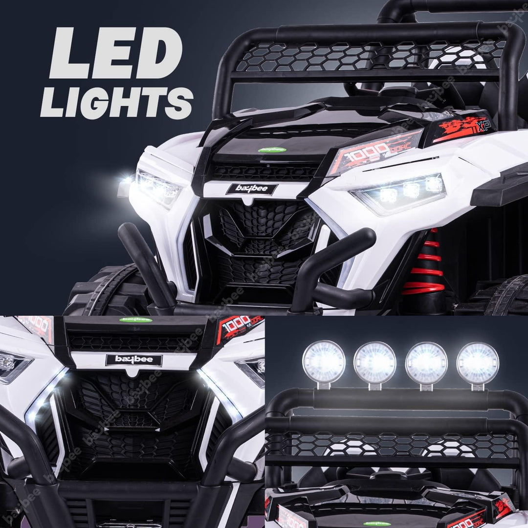 Battery Operated Jeep for Kids with Bluetooth, Music & Light | Rechargeable Car | Electric Jeep Car for Kids 3 to 8 Years Boys Girls