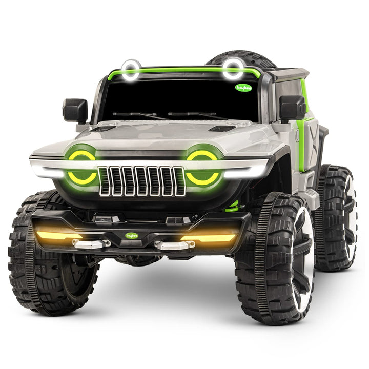 Kidzon Hulk Kids Battery Operated Jeep for Kids with Music & Light