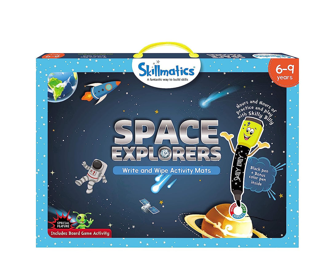 Skillmatics Educational Game-Space Explorers, Reusable Activity Mats
