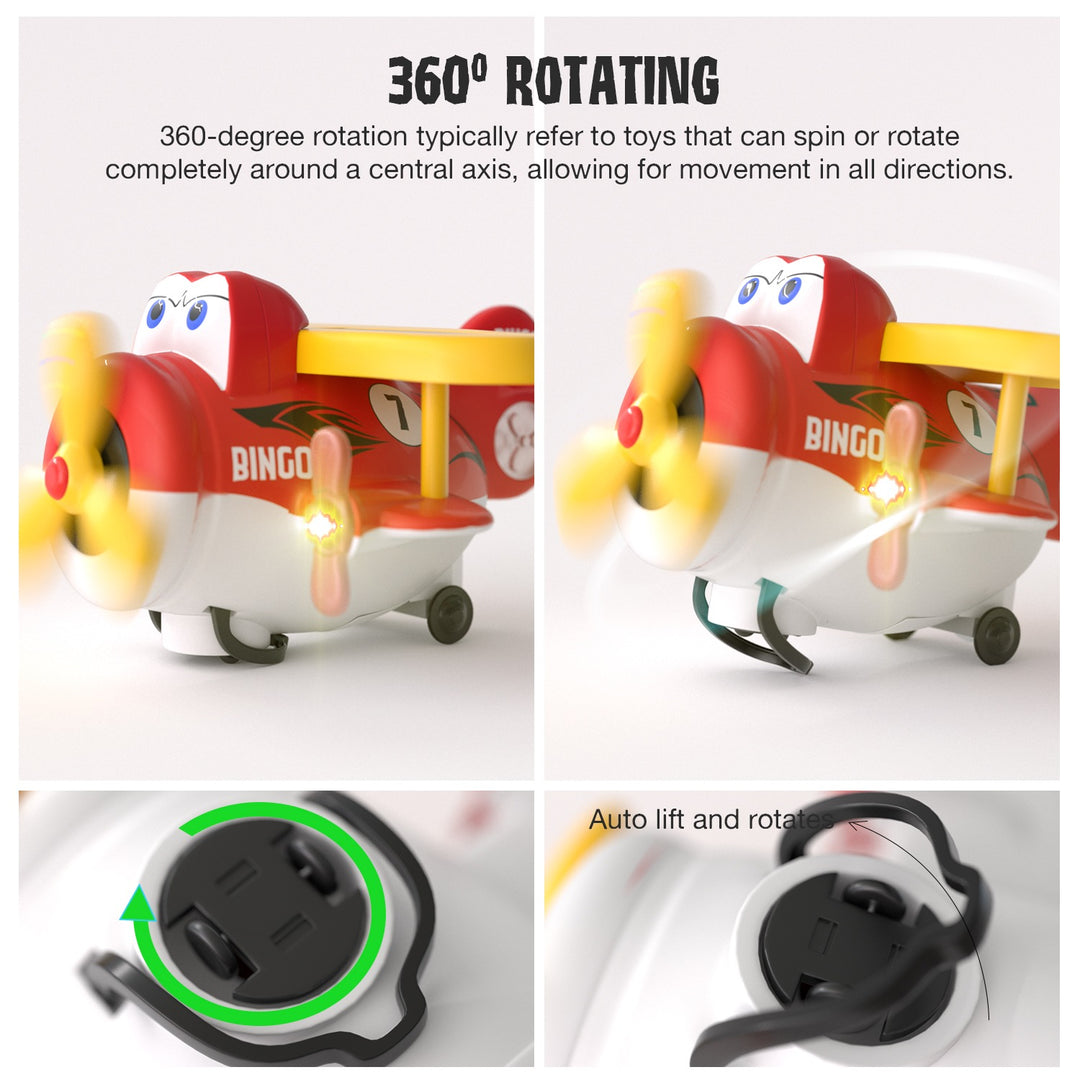 Bingo Airplane Toys - BPA Free, Aero Plane for Improving Aeronautical Knowledge of Children