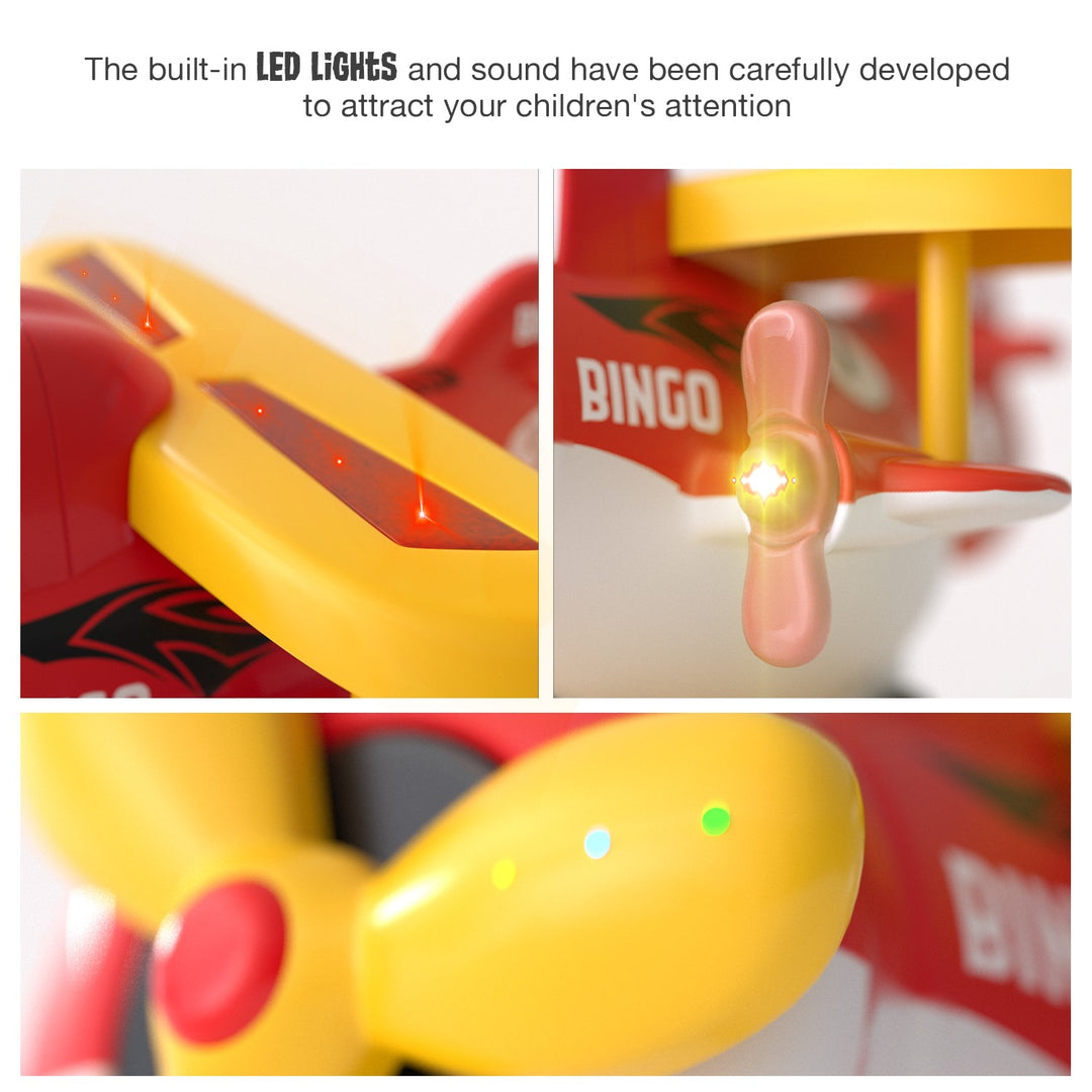 Bingo Airplane Toys - BPA Free, Aero Plane for Improving Aeronautical Knowledge of Children