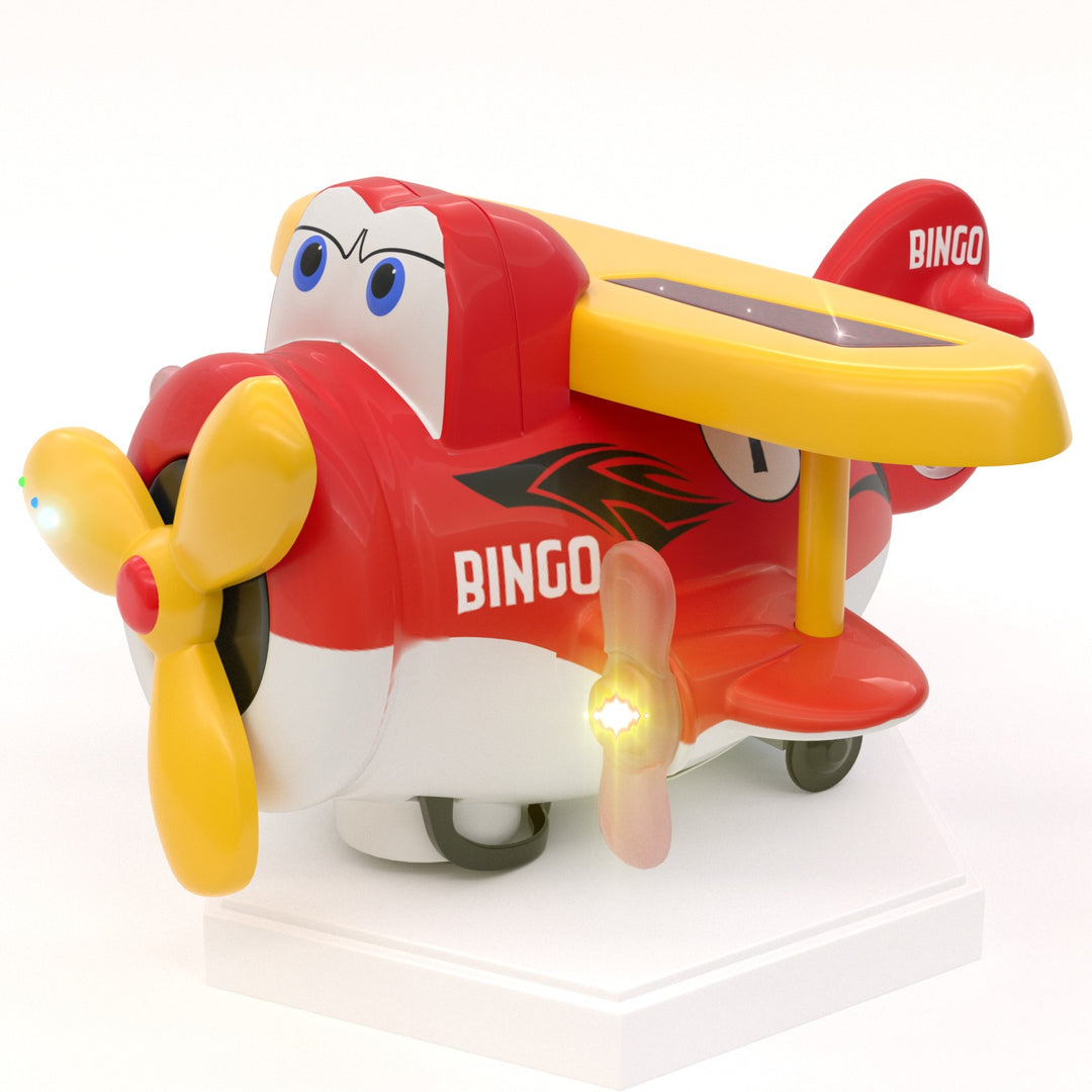 Bingo Airplane Toys - BPA Free, Aero Plane for Improving Aeronautical Knowledge of Children