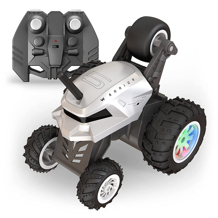 USB Rechargeable Remote Control Stunt Toy Car| Stunt 360 Rotating Rolling RC Car Gift for Boys and Girls Kids