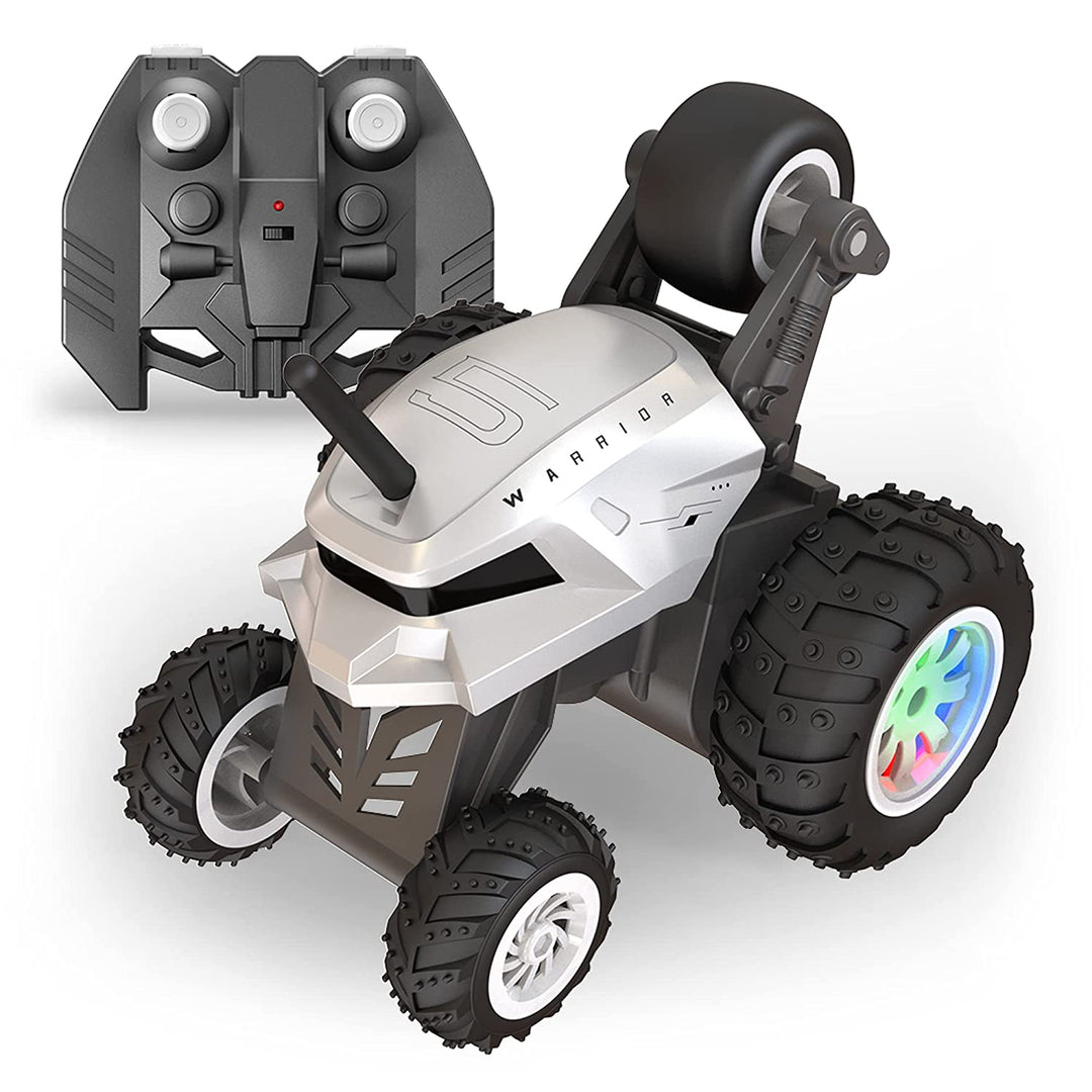 USB Rechargeable Remote Control Stunt Toy Car| Stunt 360 Rotating Rolling RC Car Gift for Boys and Girls Kids